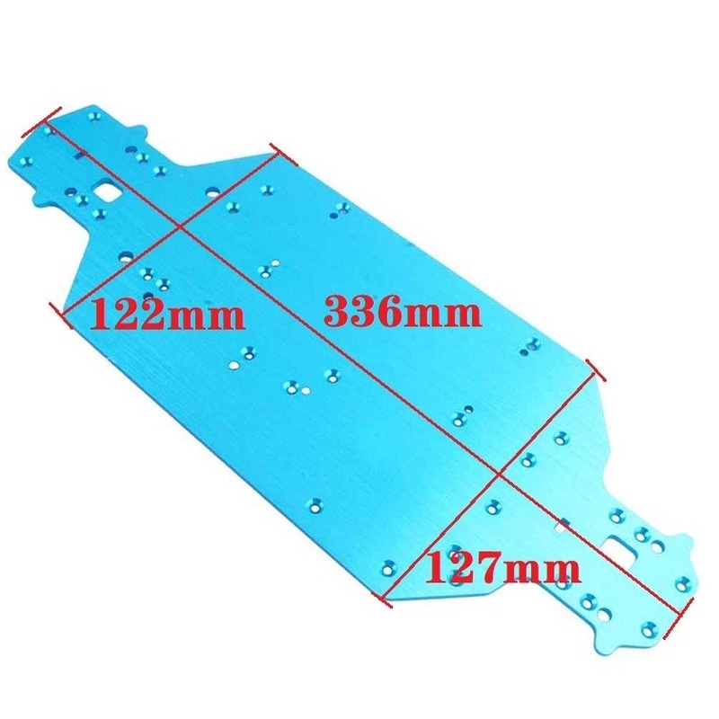 Khung Gầm Xe Hơi Điều Khiển Từ Xa HSP 1/10 0300194103 94123 Chassis Bằng Hợp Kim Nhôm