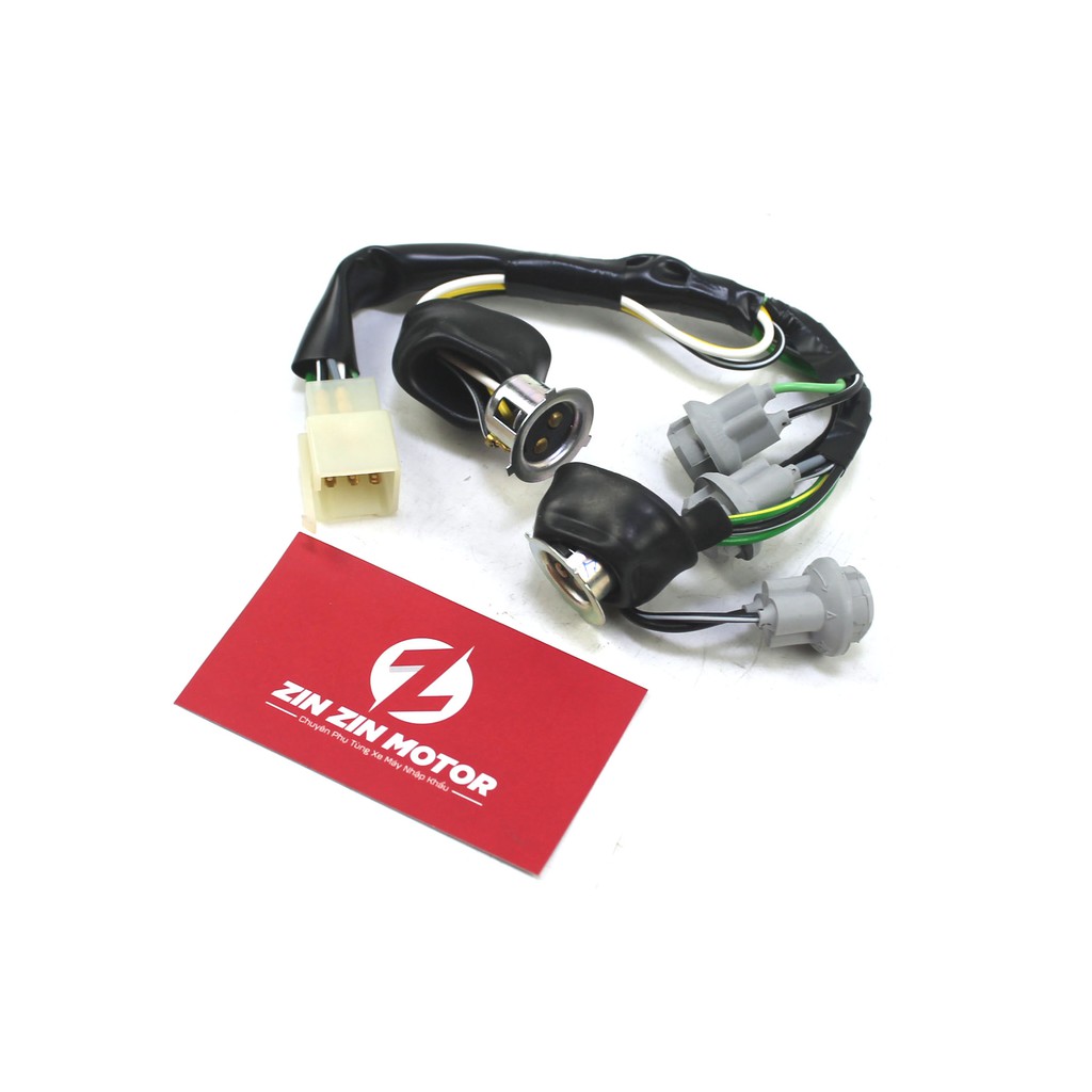 Giắc Đèn Pha Trước - Satria K9, Raider K9, Satria Đầu Phượng, Raider Mắt Phượng - ZIN ZIN MOTOR