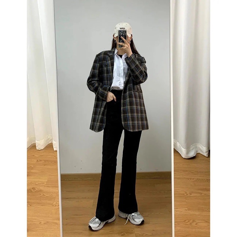 Quần jean ống loe dáng dài cạp cao phong cách  Hàn xu hướng thời trang | BigBuy360 - bigbuy360.vn