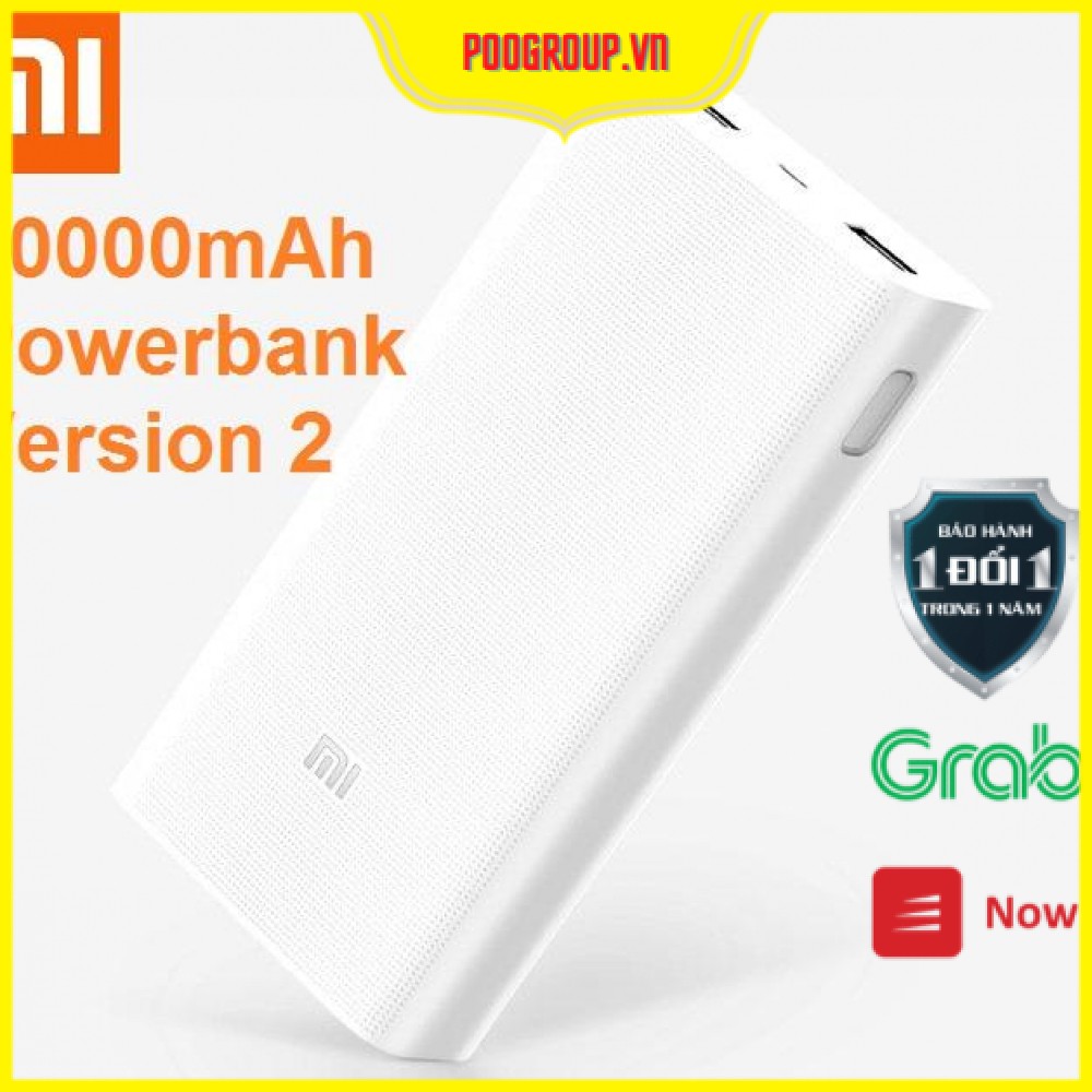 Pin Sạc dự phòng Xiaomi gen 3 20.000mAh sạc nhanh 18w hàng chính hãng Bảo Hành 3 tháng Poogroup