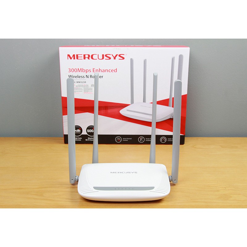 Bộ Phát Wifi Mercusys MW325R Chuẩn N 300Mbps