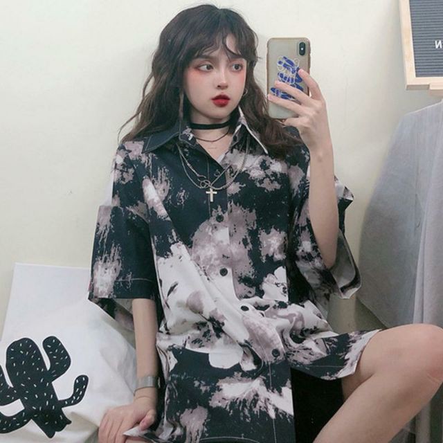 [CÓ SẴN] Áo Somi Loang Ulzzang Cực Chất