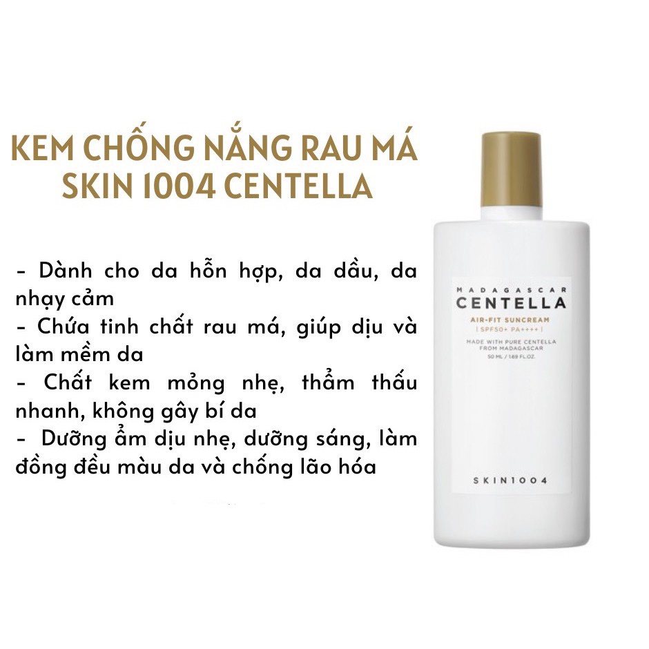 Kem chống nắng Centella Skin1004