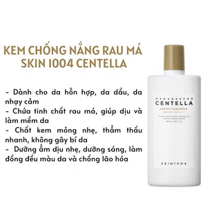 Kem chống nắng Centella Skin1004