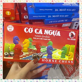 Bộ cá ngựa - cờ vua nam châm 2228