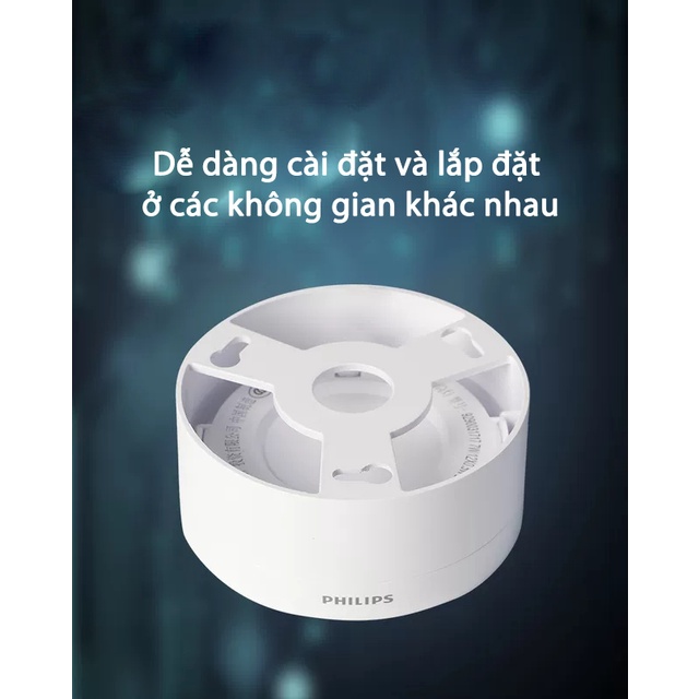 Đèn Philips 9w D100 trang trí ngoài trời, trong nhà