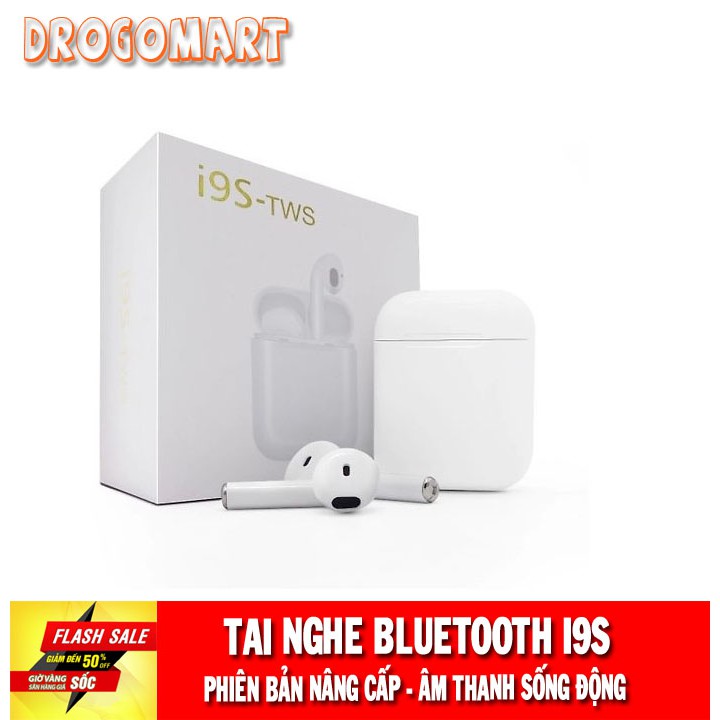 ( FREESHIP 99K ) Tai nghe AirPods bluetooth nhét tai TWS I9S v5.0 Âm thanh cực hay Bảo Hành 6 tháng