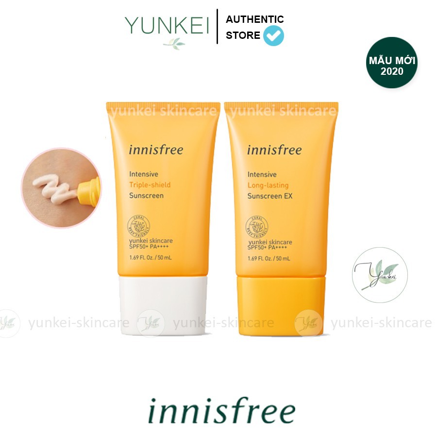 MINI Kem chống nắng Innisfree Intensive Triple Shield