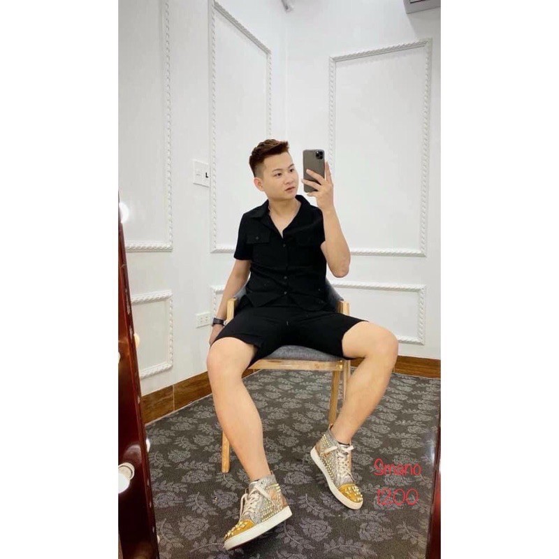 BỘ ĐŨI NAM 2 TÚI ĐEN TRẮNG | BigBuy360 - bigbuy360.vn