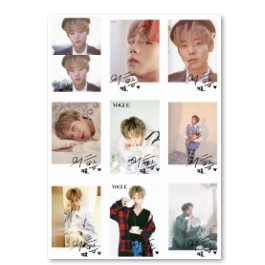 LOMO CARD 27 ẢNH PARK JIHOON - MAGAZINE PHOTOSHOOT CÓ CHỮ KÝ