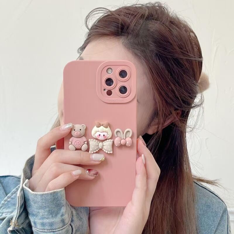 Ốp điện thoại mềm in hình cô gái cho iPhone 13 promax X XS XR 7Plus 8Plus 11 11 pro max 12 12 pro 12 pro max