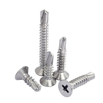 Vít đầu bằng tự khoan inox 401