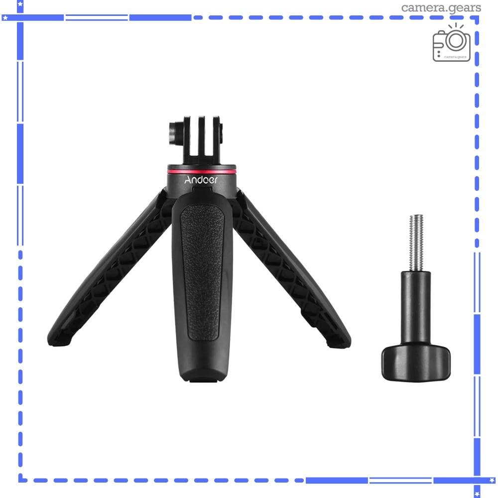 Tripod MT-09 Andoer nhỏ gọn cho máy quay hành động gopro, osmo action, sjcam