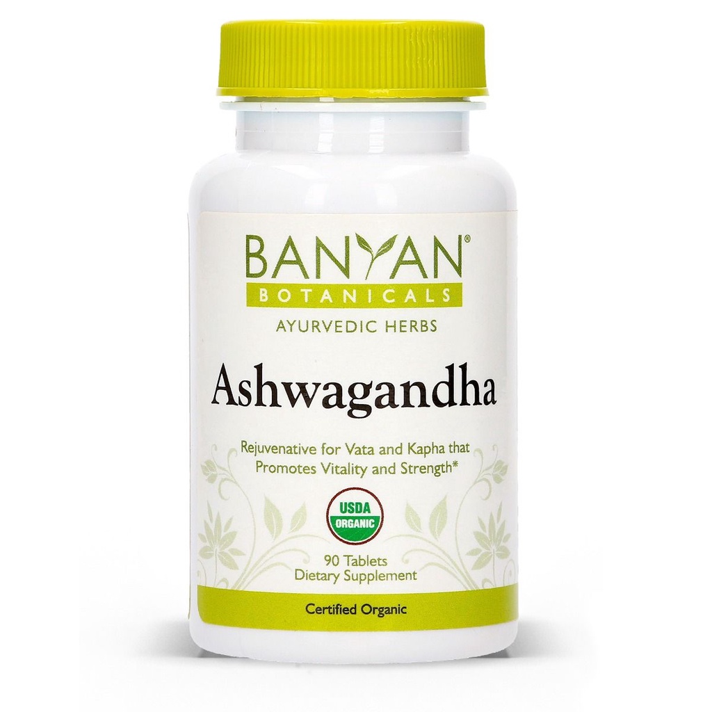 Ashwagandha tablets - Viên nén Ashwagandha Hỗ trợ làm dịu tâm trí và thúc đẩy giấc ngủ ngon