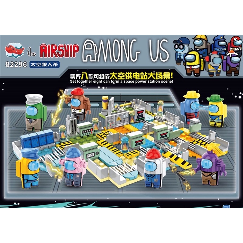 🚀[Mới] BỘ 8 NHÂN VẬT LEGO AMONG US - SIÊU HOT - 💯HÀNG NHẬP