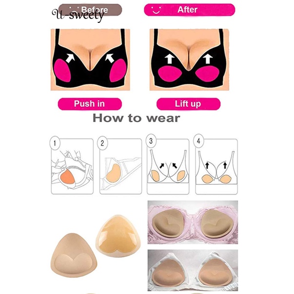 Đệm Silicone Nâng Ngực Tiện Dụng Cho Nữ