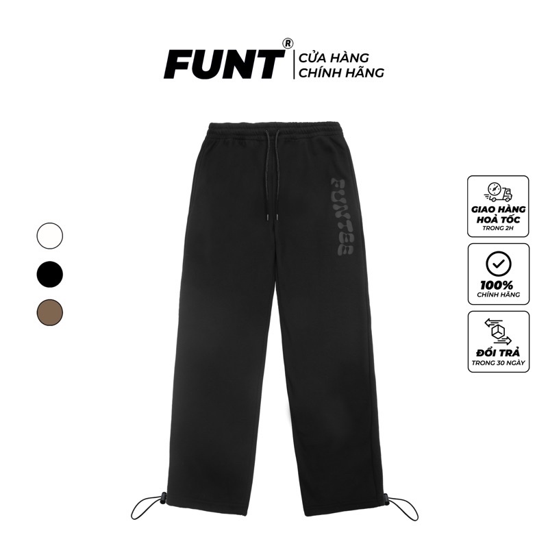 Quần Dài Nỉ Unisex FUNT Basic Kiểu Dáng Trẻ Trung, Thanh Lịch