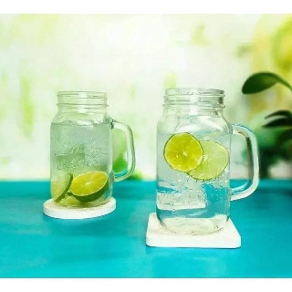 Ly Thủy Tinh Có Quai Cầm Lock&lock 630ml LLG002 - Hàng Chính Hãng