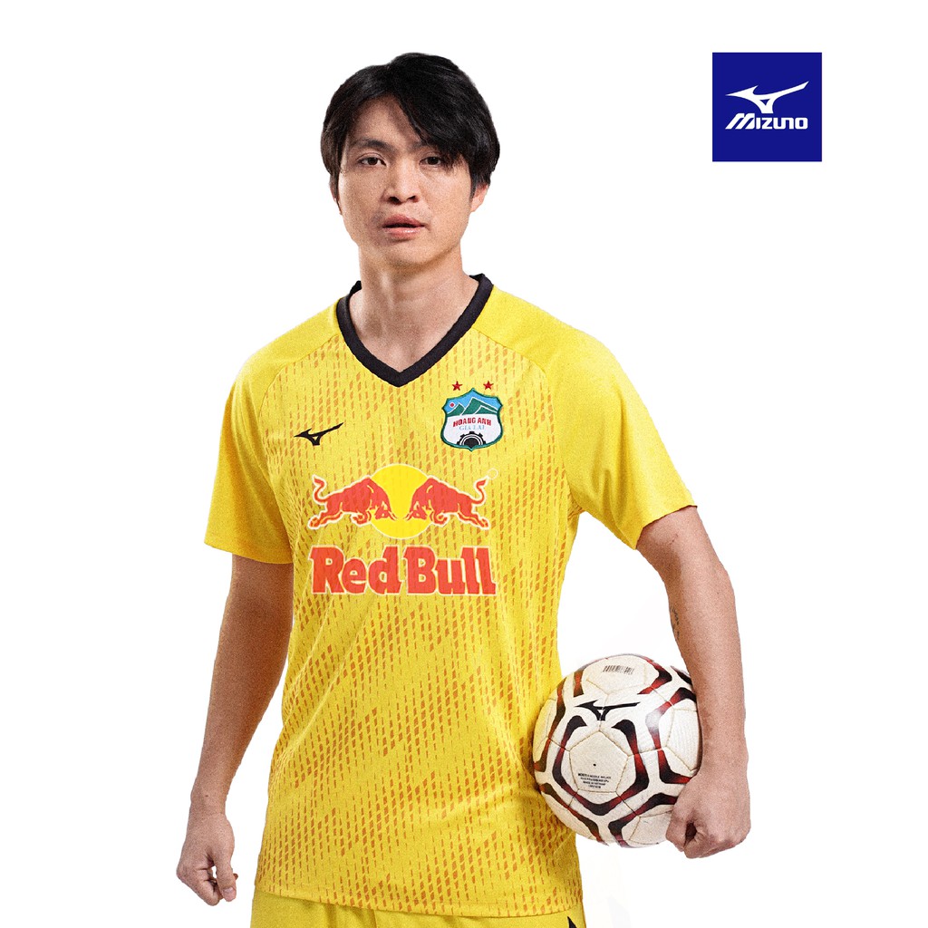 Áo Thi Đấu HAGL 2021 Thể Thao Mizuno chưa có logo nhà tài trợ