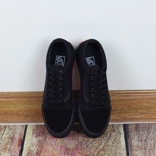 Giày Sneaker Vnss Nữ Màu Full Đen