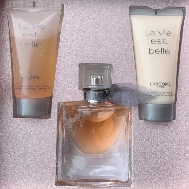 SET NƯỚC HOA - Body lotion - Sữa tắm LANCOME