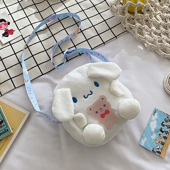SANRIO Túi Đeo Chéo Hình Hoạt Hình Dễ Thương Cho Bé