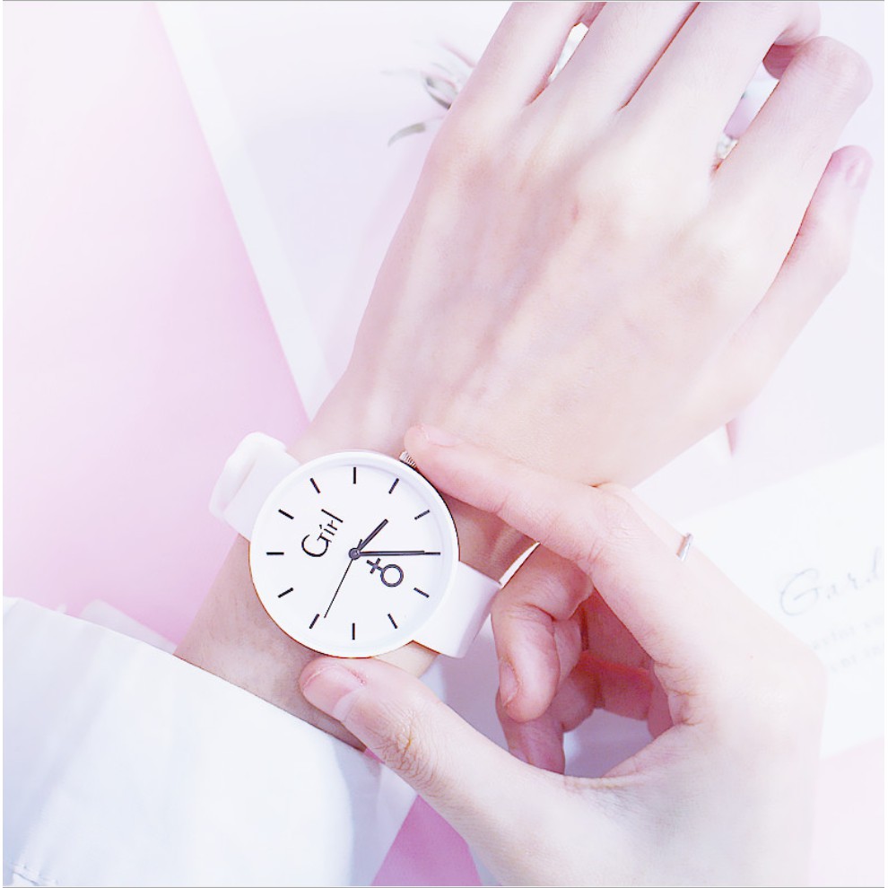 [Mã FAMAYFA2 giảm 10K đơn 50K] DHC237 ĐỒNG HỒ NỮ DÂY CAOSU BOY GIRL NHIỀU MÀU NĂNG ĐỘNG | BigBuy360 - bigbuy360.vn