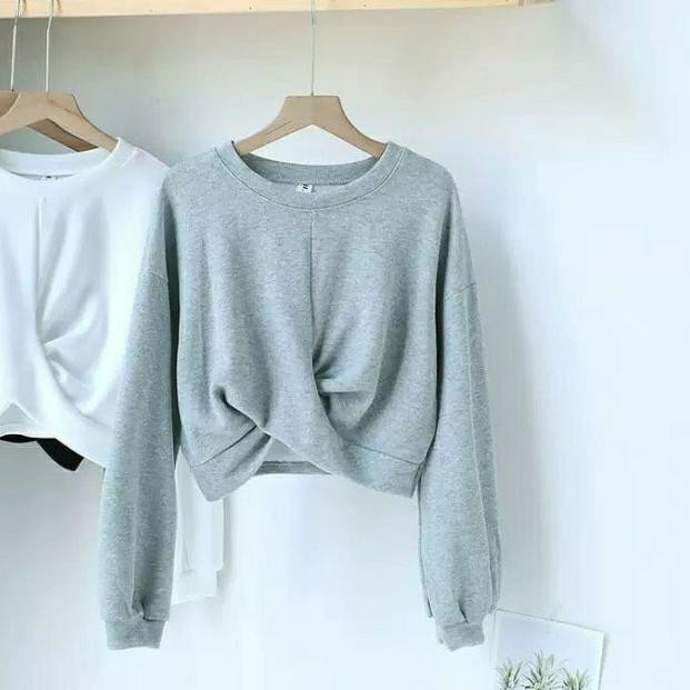 Áo Sweater Croptop 2.2 Afi - Ec - Kyoko