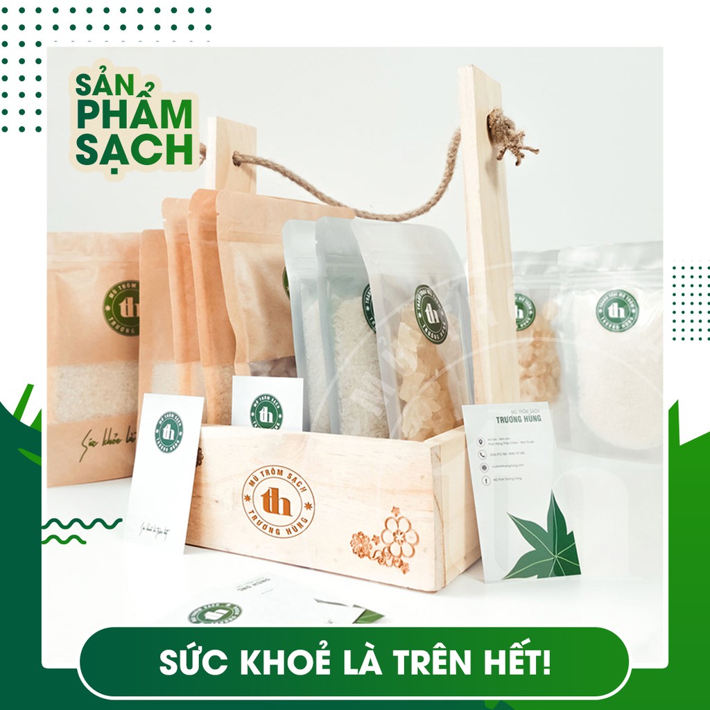 Mủ trôm sạch nguyên chất thanh lọc cơ thể loại Hạt Lựu Trương Hùng gói 100gr