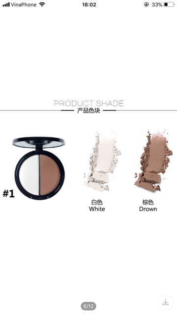 Phấn tạo khối Highlight Lameila Shading Power hàng nội địa Trung | BigBuy360 - bigbuy360.vn