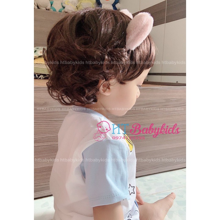 [ FLASH SALE ] - TẶNG CÀI TÓC - Tóc Giả Cho Bé ,Bộ Tóc Giả Nguyên Đầu Dễ Thương Cho Bé Gái