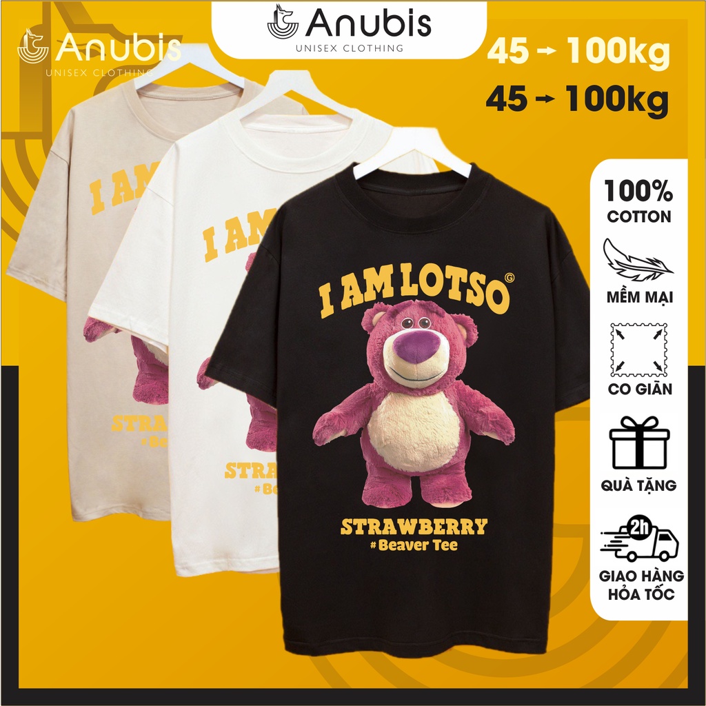 Áo Thun Gấu Lotso &quot;I Am Lotso Strawberry&quot; | Anubis Store
