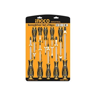 Bộ 10 tua vít ingco hksd1028