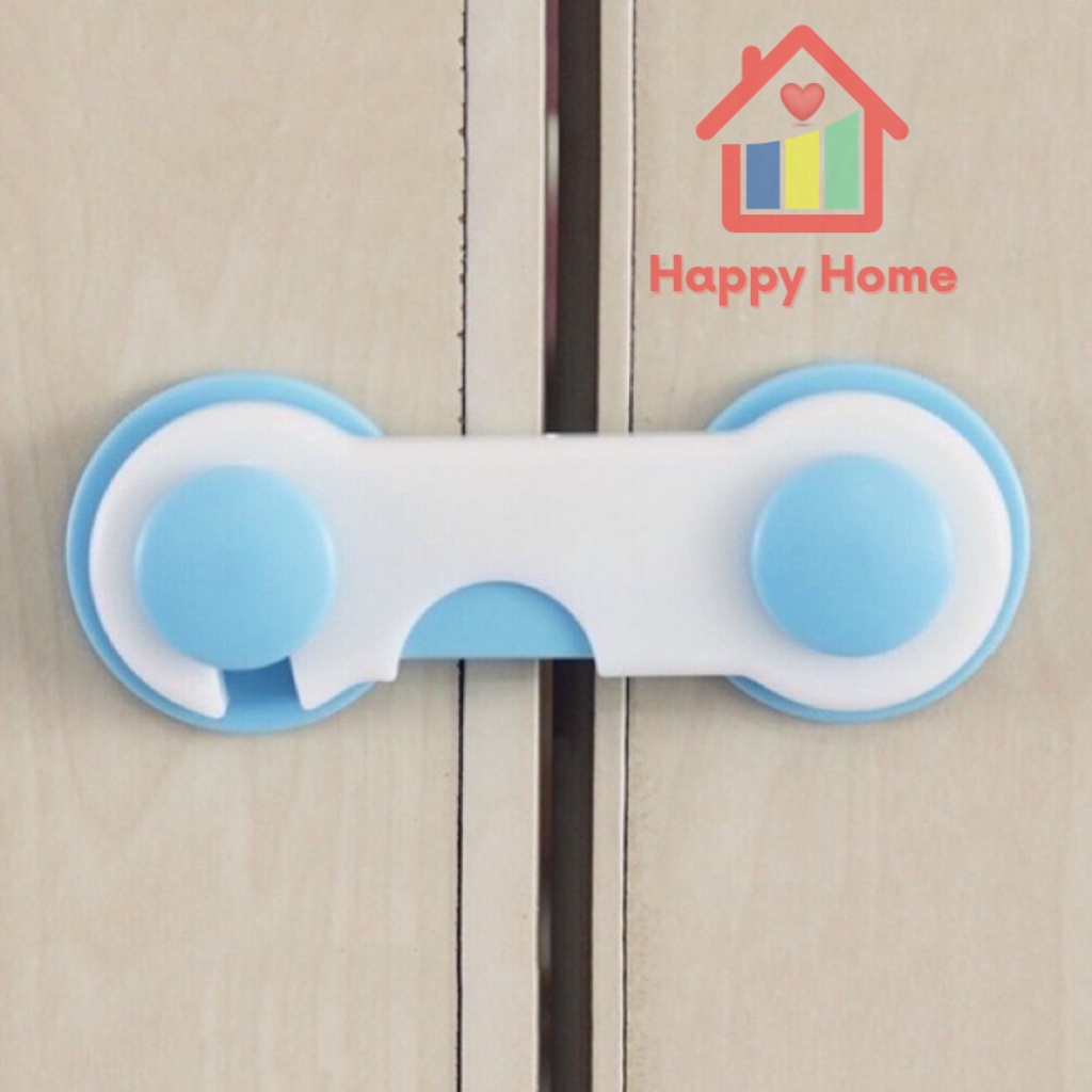 Móc dán tủ lạnh, khóa cánh cửa, tủ giầy, tủ bếp Happy Home