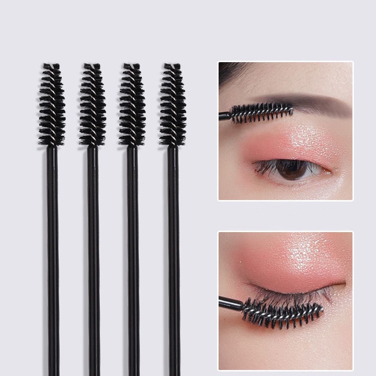 Minijumie Cọ Mascara chuốt lông mày chuốt mi ngắn Lông Mày Trang Điểm Làm Đẹp