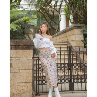 Chân váy hoạ tiết beo dressie - dating with lana