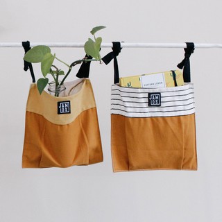[LAST CHANCE] Jamlos Single Hanging Bag - Túi giỏ vải canvas treo tường 1 ngăn lẻ đa năng, đựng đồ cá nhân tiện dụng
