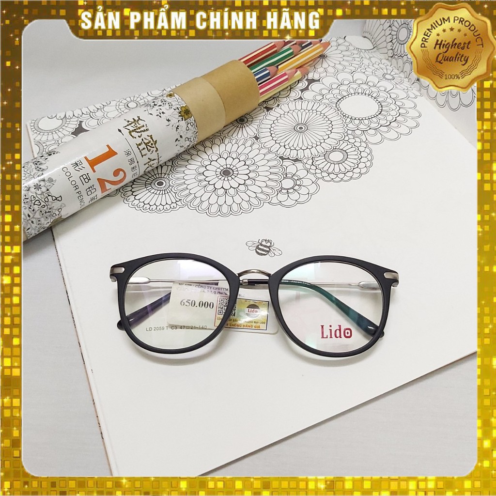 Gọng kính Nhật LIDO TR90 càng Titanium Frame Japan