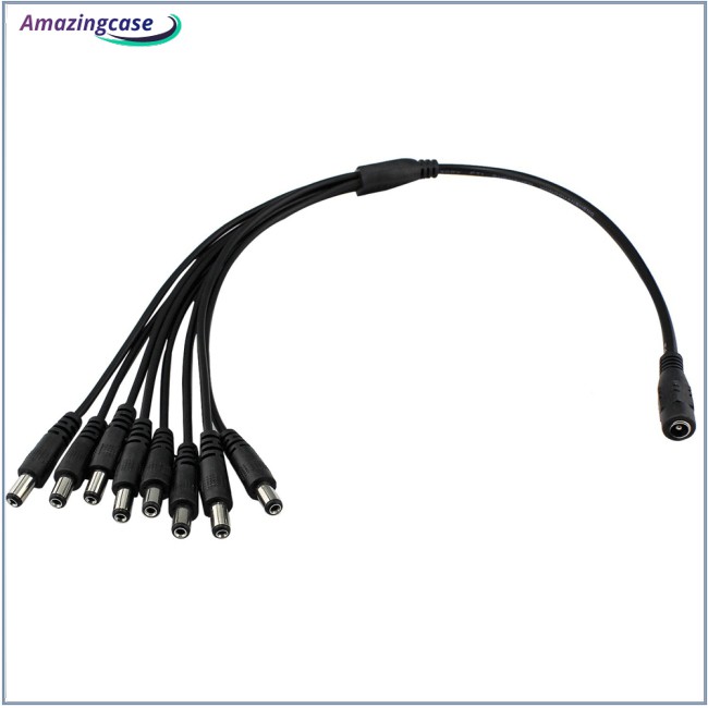 Dây cáp chia nguồn từ 1 đầu cái sang 2 4 8 đầu đực cho camera an ninh CCTV | BigBuy360 - bigbuy360.vn