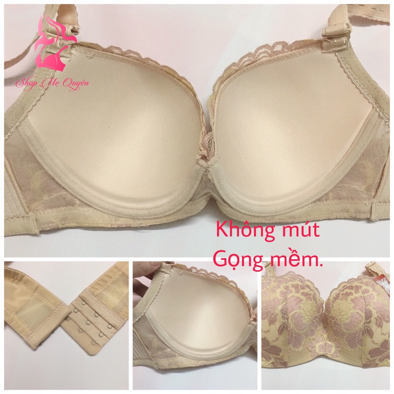 Áo lót ren không mút có gọng- nâng ngực gọn gàng- chống xệ siêu tốt