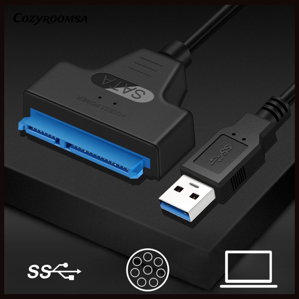 Bộ Chuyển Đổi Ổ Cứng Sata Sang Usb 3.0 2.5 Inch Sata Ssd Tiện Dụng + Phụ Kiện