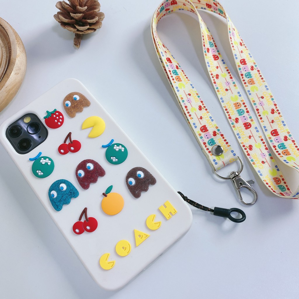 Ốp Lưng Hoạt Hình Pac-Man Cho Iphone 12 11 Pro Max Xs Max Xr X Iphone 6 7 8 Plus | BigBuy360 - bigbuy360.vn