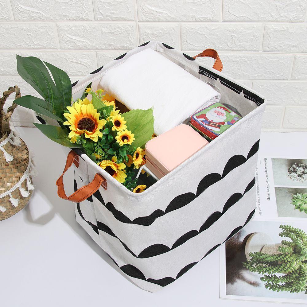 JONYE Giỏ Vải Đựng Quần Áo Bẩn / Đồ Chơi Hình Khối Lập Phương