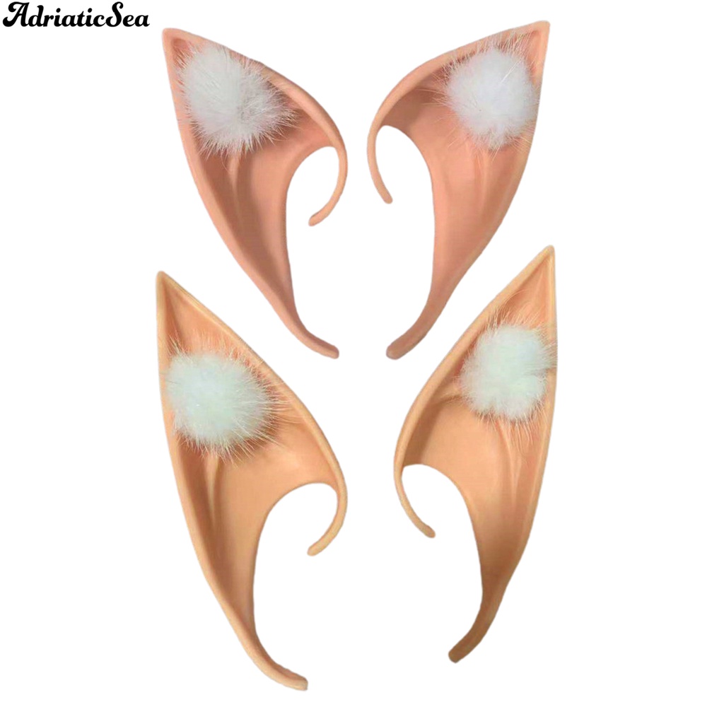 adriaticsea Lightweight Ear Props Halloween Themed Fairy Ears Decor Comfortable to Wear for Home