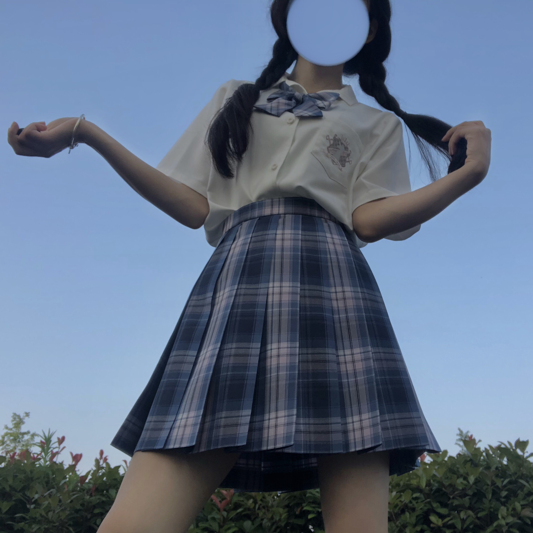 【jihejia-晚樱诗】Váy + nơ Gakusei jk Seifuku đồng phục | BigBuy360 - bigbuy360.vn