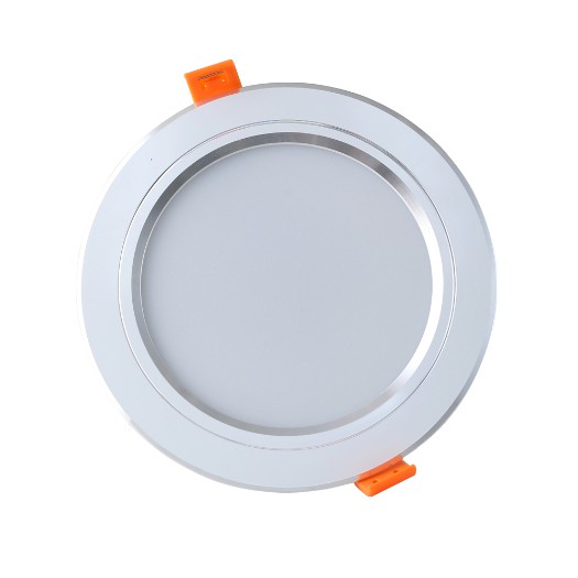 Đèn LED Âm trần Downlight Đổi màu 7W Viền Bạc D AT10L ĐM 90/7W Rạng Đông - Hàng Chính Hãng