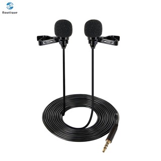 Micro Lavalier kép mini kẹp ve áo cho iPhone iPad Samsung