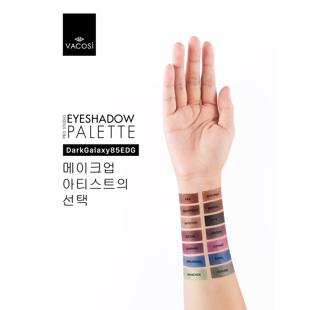 [Cao cấp]Bảng màu phấn mắt 28 ô Vacosi Eyeshadow Palette Hàn Quốc 45g