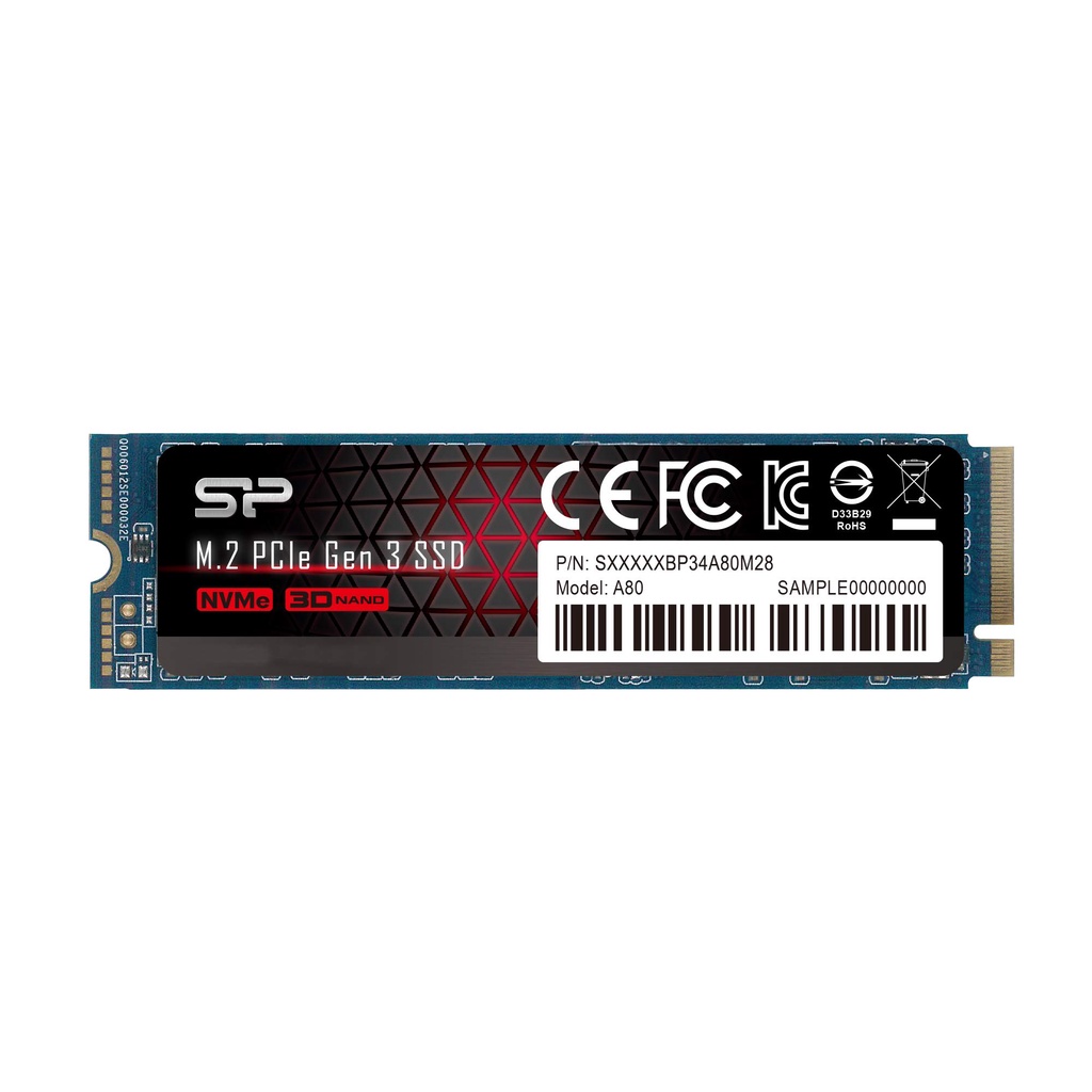 Ổ cứng SSD Silicon Power 2TB NVMe M.2 PCIe Gen3x4 2280 | WebRaoVat - webraovat.net.vn