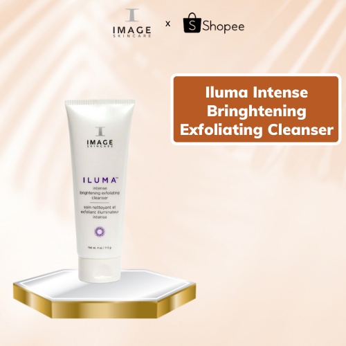 Combo đẩy lùi vết nám và sáng mịn làn da Image iluma Intense facial Iluminator, iluma intense bringhtening cleanser